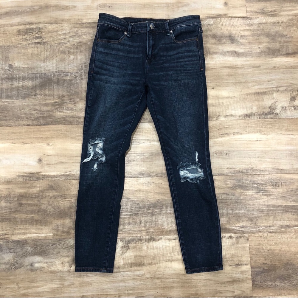 ripped jeggings